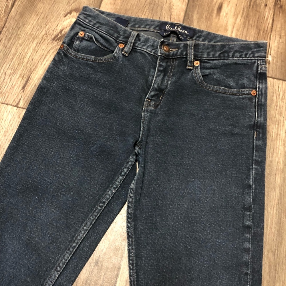 Earl Jeans Dark Wash Slim Bootcut Denim Jeans | 84 Fit | Size 28 - Picture 3 of 5